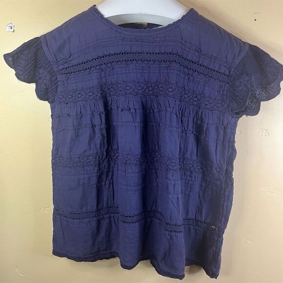 Sundance (3) Aria Eyelet BUNDLE Three Size Small Boho Women's Lace Blouse - Picture 12 of 16